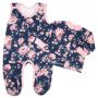Bērnu komplektiņš no 2 daļam "Navy Flora" 