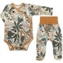 Bērnu komplektiņš no 2 daļam "Tropics brown" 