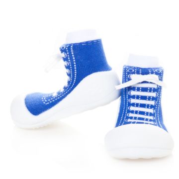 Pirmieji batukai kūdikiams Attipas "Sneakers" mėlynos sp.