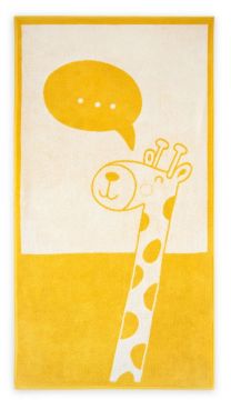 Dvielis (Ēģiptes kokvilnas)  "Giraffe" 130X70 cm 