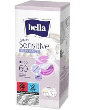 Higiēniskās paketes Bella Sensitive Elegance 60 gab.