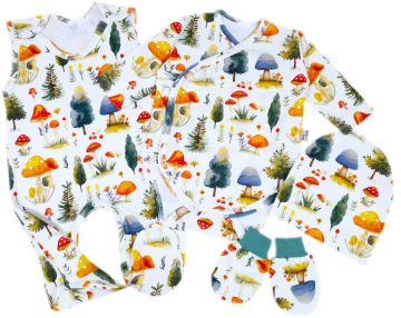 Bērnu komplektiņš no 5 daļam "Fox blue"