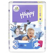 Sauskelnės BELLA Midi "3" 5-9 kg 144 vnt