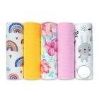 Flaneļa autiņu komplekts "Pink" 