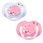 Knupītis AVENT "Nightime" ortodontisks 0-6m rozā krāsā