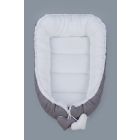 Tuttolina lizdelis naujagimiui Cocoon, Wafel, pilkas-baltas