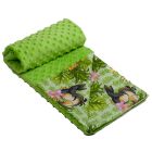 Bērnu pleds "Ananas" 100x75cm zaļa krāsa