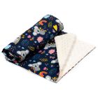 Bērnu pleds 100x75cm "Koala in Love"  bēšs