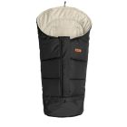 Šiltas miegmaišis - vokelis vežimėliui "Combi" Black/Beige