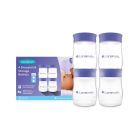 Lansinoh pudelītes piena uzglabāšanai 4gab