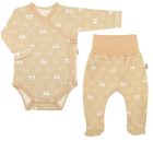 Bērnu komplektiņš no 2 daļam "Bear glamour beige"