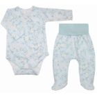 Drabužėliai kūdikiui "Gentle story" 2 dalių mint 