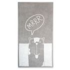 Dvielis (Ēģiptes kokvilnas)  "Mrrr" 130X70 cm 