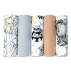 Flaneļa autiņu komplekts  "Neutral" 