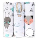 Flaneļa autiņu komplekts "Bunny"