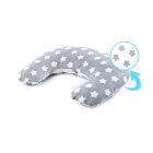 Barošanas spilveni 50x60cm "Zvaigznītes" pelēkā krāsā