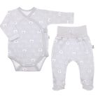 Bērnu komplektiņš no 2 daļam "Bear glamour grey" 