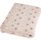 Bērnu pleds "Stars" 100x75cm bēšs