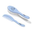 Mazuļu suka un ķemmīte "Elephant" zils