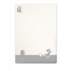  Bērnu sega "Mouse" 100x75cm pelēks