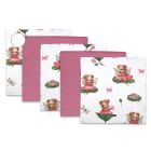 Muslīna mini autiņi komplekts "Mini" 5 gab. 38x38 cm