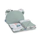 Komplekts "Natural lilia" pleds 56x76 cm un spilvens 36x28 cm