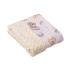 Pledas su gėlėmis, ryškus, kūdikiui