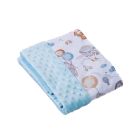 Pledas su gėlėmis, ryškus, kūdikiui