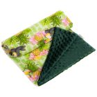 Bērnu pleds 100x75cm "Ananas" 100x75cm  zaļš 