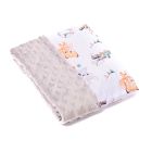 Pledas su gėlėmis, ryškus, kūdikiui