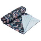 Bērnu pleds 100x75cm "Circus" zils 