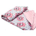 Bērnu pleds 100x75cm "Dolce Vita"  rozā