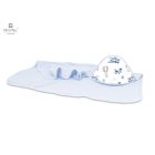 Dvielis ar kapuci "UP" 100x100 cm blue