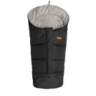 Šiltas miegmaišis - vokelis vežimėliui  "Combi" Black/Grey 