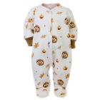 Zīdaiņu kokvilnas rāpulītis ar piedurknēm  "George" 