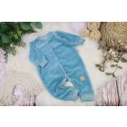 Zīdaiņu rāpulītis ar piedurknēm  "Velour iceberg"  