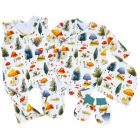 Bērnu komplektiņš no 5 daļam "Fox blue"