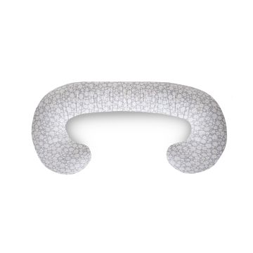CebaBaby maitinimo pagalvė dżersej DUO ramunė W-885-000-744