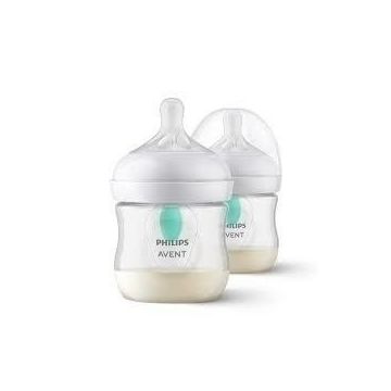 Kūdikio buteliukas AVENT Natural Resposive AirFree žinduku 0m+ 125ml