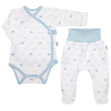 Bērnu komplektiņš no 2 daļam "Bear glamour mint"  