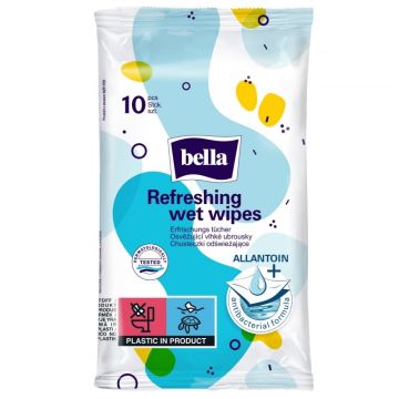 Mitras salvetes intīmajai higiēnai Antibacterial 10gab