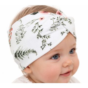 Kokvilnas galvas lenta mazulim „Floral“