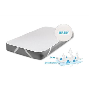 Ūdensnecaurlaidīgs Jersey matrača aizsargs 60x120 BabyMatex