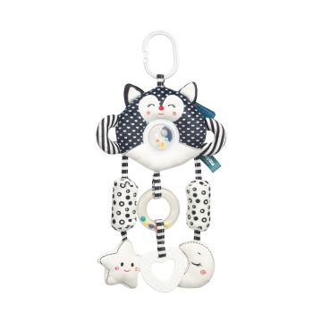 Pakabinamas žaislas kūdikiui "Owl blue"