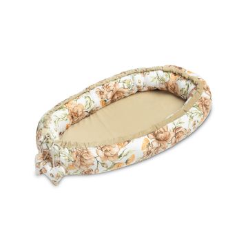  Bērnu ligzdiņas - kokons jaundzimušajiem "Floral green" tiešsaistē par labāku cenu
