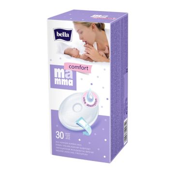Laktācijas krūštura ieliktnīši BELLA Comfort 30gab. UltraAbsorption