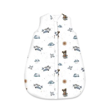 Guļammaiss zīdainim AVI „Aviator teddy blue”, 74 cm, 2–2,5 TOG