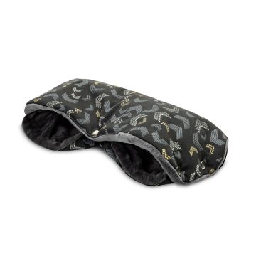 Ratu cimdi, muftas "Bundle up" melns