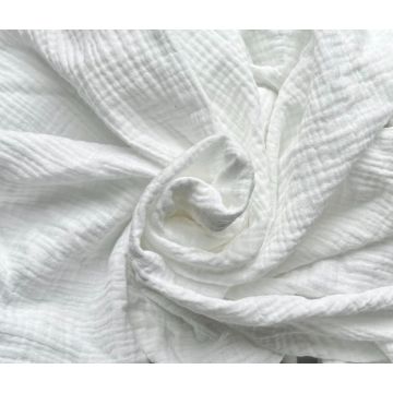 Muslīna palags berniem 120x60 "Soft as a cloud" - balts
