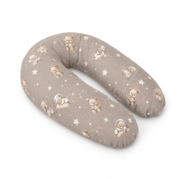 Grūtnieču spilvens „Goodnight beige“, 195 cm